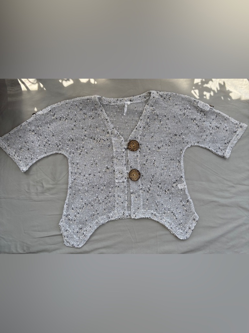 Lulu B Button-Front Women's Cardigan Size Small